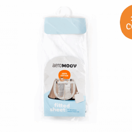 AeroMoov -Reisbed - Hoeslaken - White