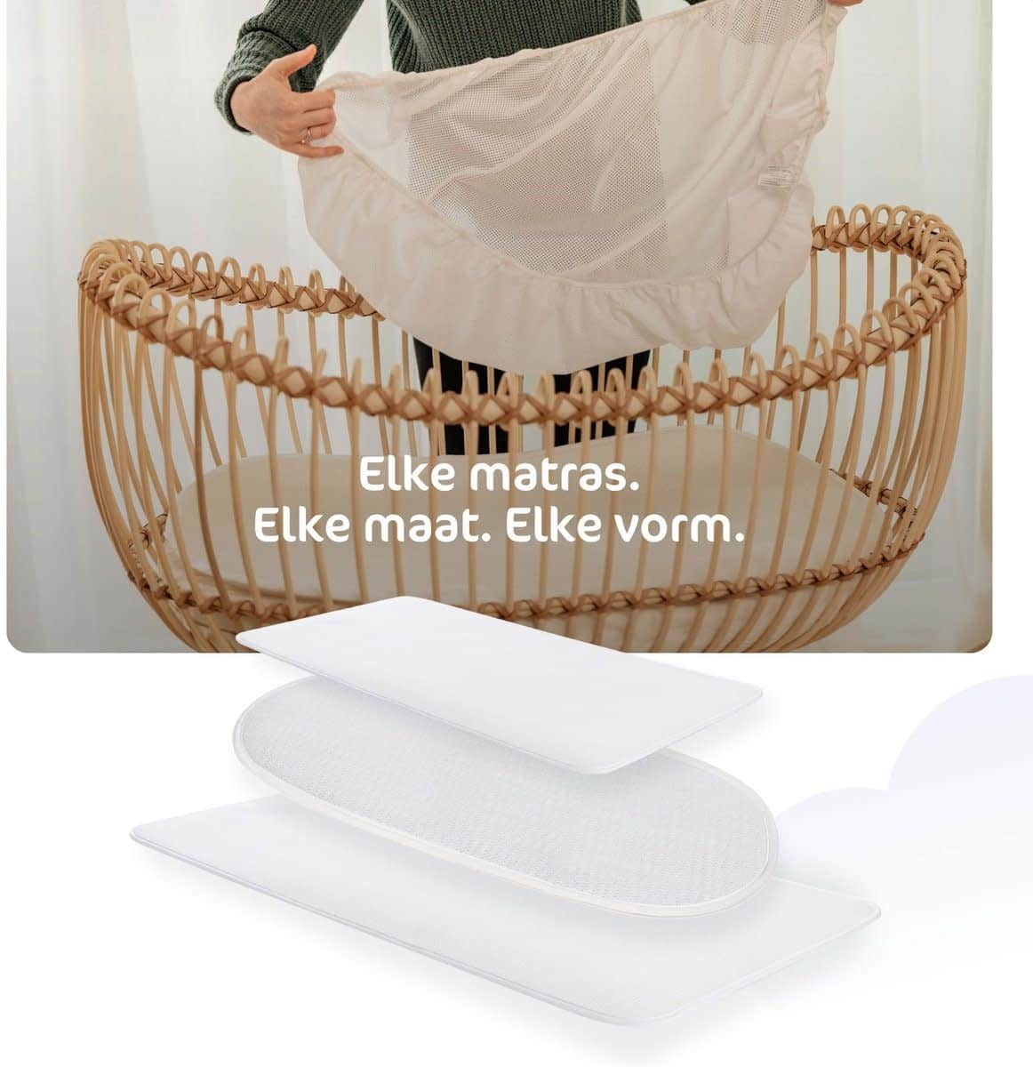 Aerosleep - Sleep Safe Mattress Protector 83 x 50 Cosleeper/Next2me