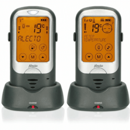 Alecto - Digital Long Distance Babymonitor, Gray
