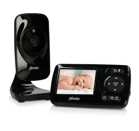 Alecto - Digital Video Babymonitor - 2.4'', Black