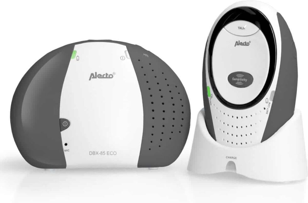 Alecto - Eco DECT baby monitor wit/atthraciet
