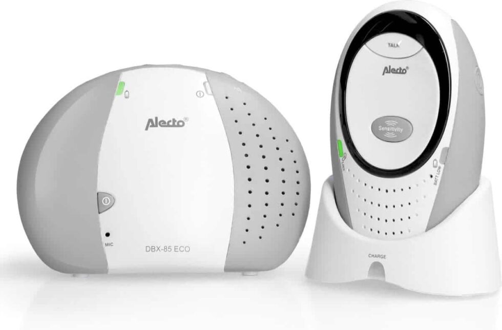 Alecto - Eco DECT baby monitor wit/grijs
