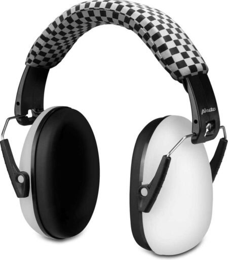 Alecto - Hearing protection for children, white