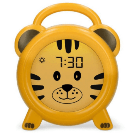 Alecto - Sleep trainer, night light and alarm clock, tiger