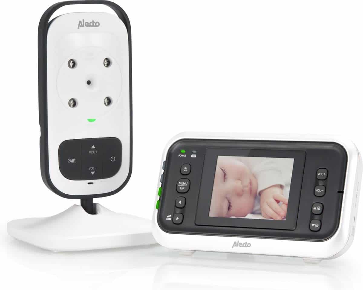 Alecto - Video baby monitor with 2.4" color display
