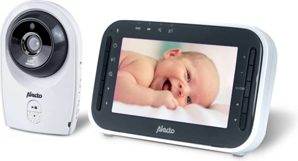 Alecto - Video baby monitor with 4.3" color display