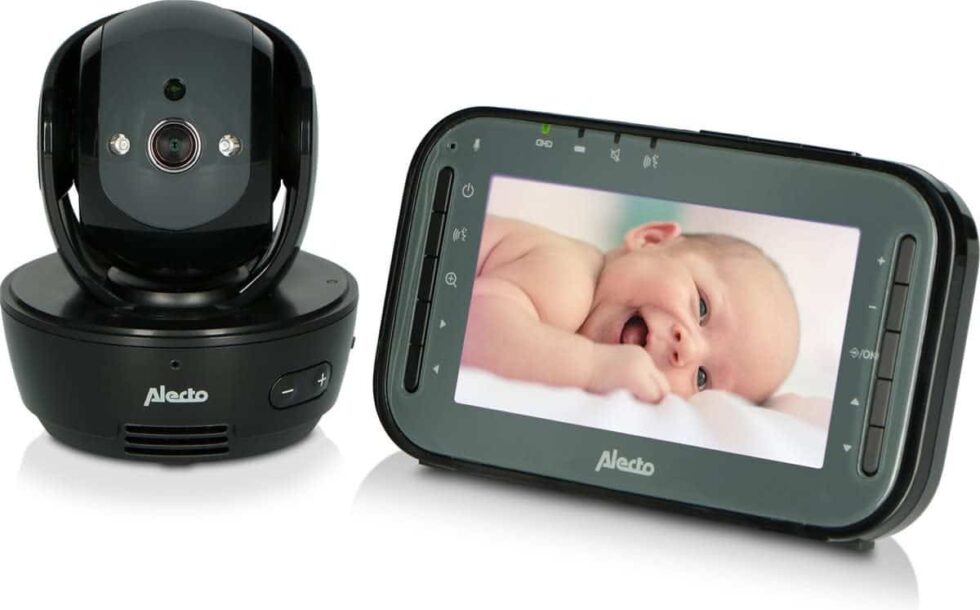 Alecto - Video baby monitor with 4.3" color display
