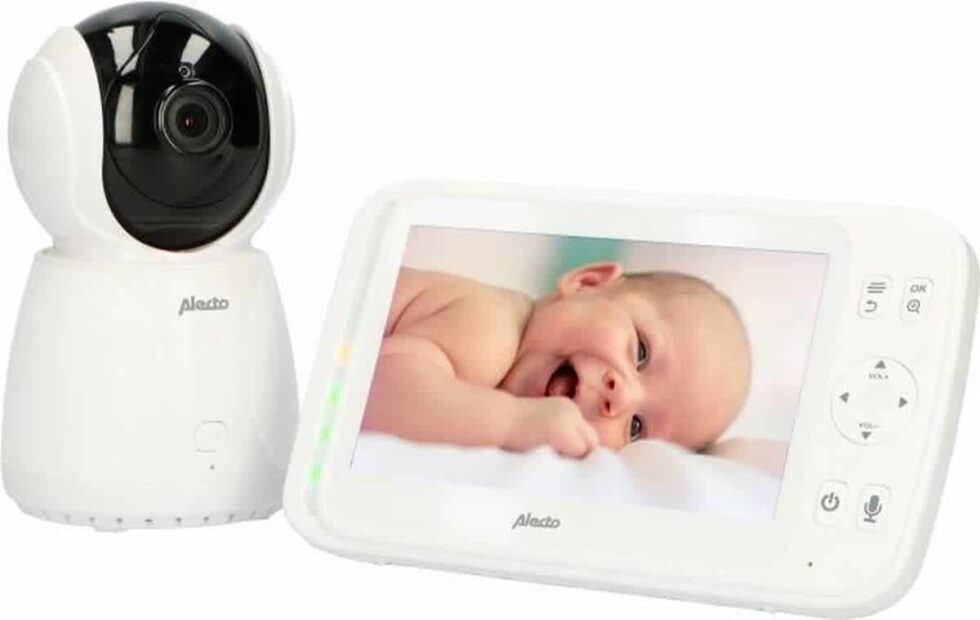 Alecto - Video baby monitor with 5" color display