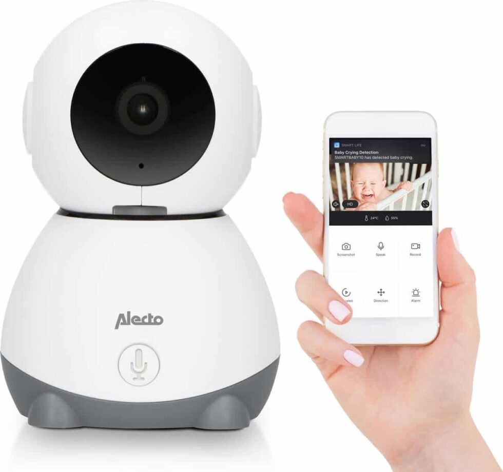 Alecto - Wi-fi baby monitor with camera