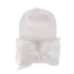 BB SJIEK - newborn muts met witte strik