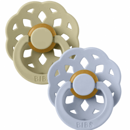 BIBS - Boheme 2 PACK - Khaki/Dusty Blue - T1