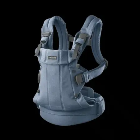 BabyBjörn - Draagzak Harmony - Geweven Mélange Blauw