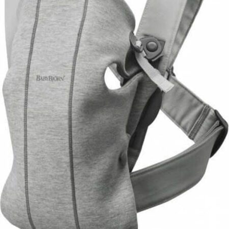 BabyBjörn - Draagzak Mini - 3D Jersey Lichtgrijs
