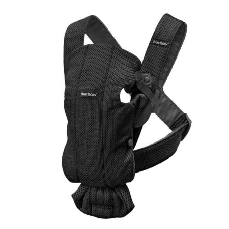 BabyBjörn - Draagzak Mini - 3D Mesh Zwart