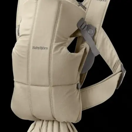 BabyBjörn - Draagzak Mini - Geweven Beige