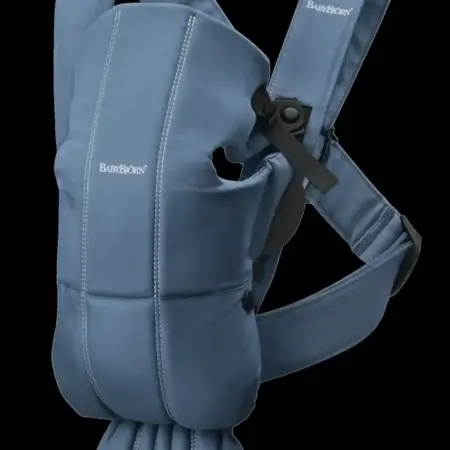 BabyBjörn - Draagzak Mini - Geweven Vintage indigo