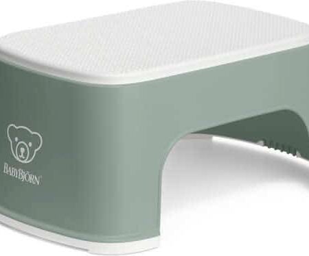 BabyBjörn - Opstapkrukje - Diepgroen Wit