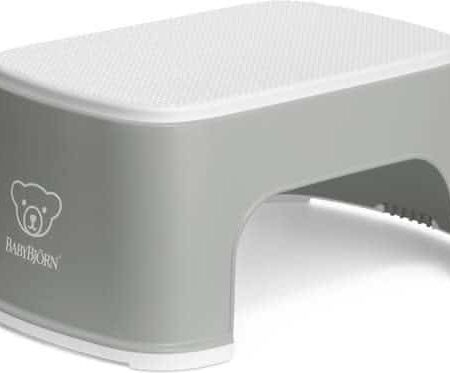 BabyBjörn - Opstapkrukje - Grijs Wit