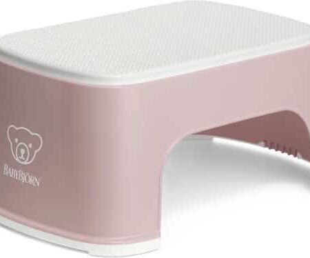 BabyBjörn - Opstapkrukje - Pastelroze Wit