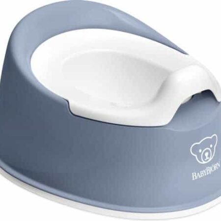 BabyBjörn - Plaspotje Pienter - Diepblauw Wit