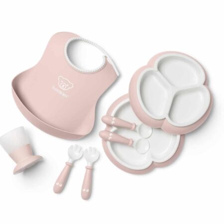 BabyBjörn - Serviesset 8-delig - Pastelroze