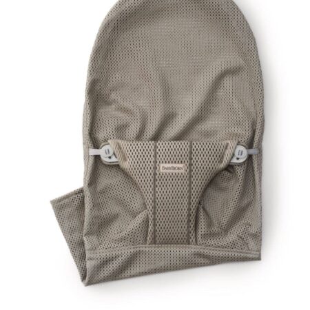 BabyBjörn - Stoffen Zitting Wipstoeltje - Mesh Grijs beige