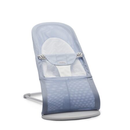 BabyBjörn - Wipstoeltje Balance Soft - Mesh Hemelsblauw Wit