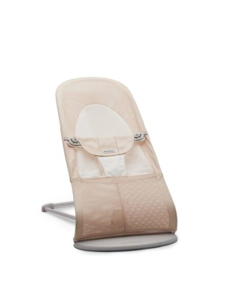 BabyBjörn - Wipstoeltje Balance Soft - Mesh Parelmoerroze Wit
