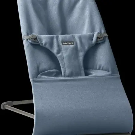 BabyBjörn - Wipstoeltje Bliss - Geweven Mélange Blauw