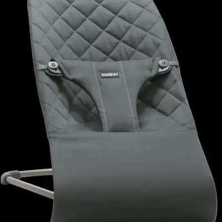 BabyBjörn - Wipstoeltje Bliss - Geweven klassiek quilt Antraciet