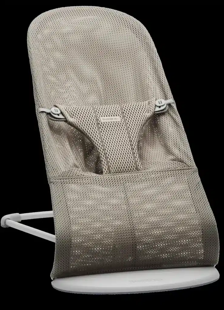 BabyBjörn - Wipstoeltje Bliss - Mesh Grijs beige