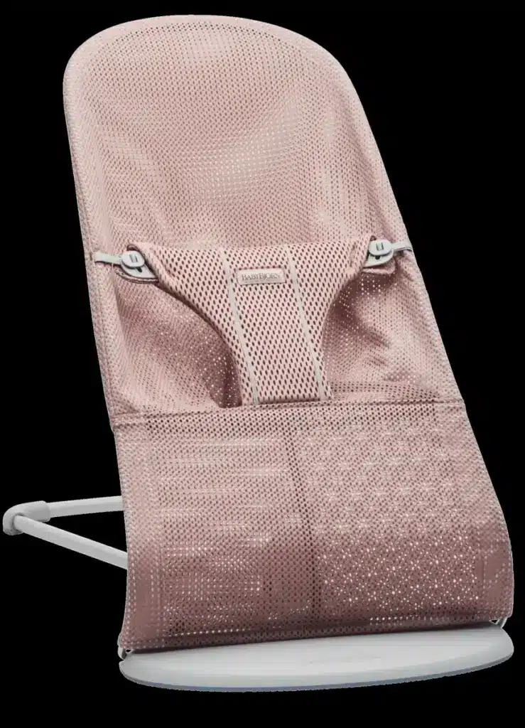 BabyBjörn - Wipstoeltje Bliss - Mesh Oudroze