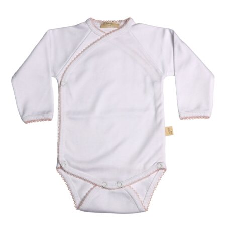 Baby Gi - Body white- pink detail