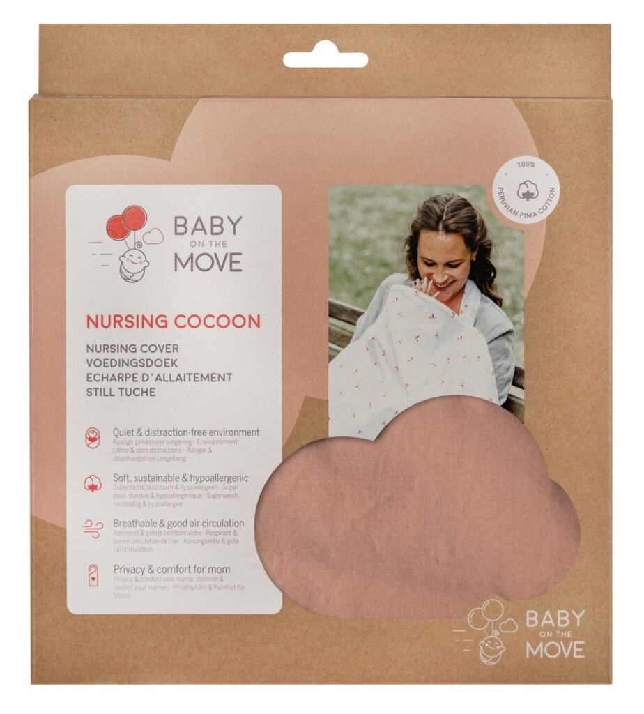 Baby on the move - Borstvoedingsdoek - Epic Pink