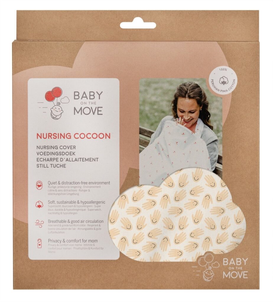 Baby on the move - Borstvoedingsdoek - Happy Hands