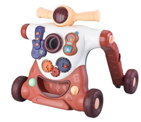 Babydan - ACTISTEPS 4IN1 WALKER BORDEAUX