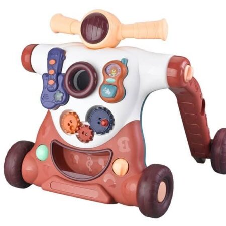 Babydan - ACTISTEPS 4IN1 WALKER BORDEAUX
