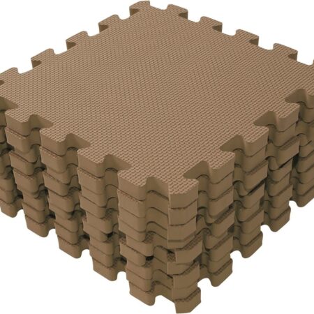 Babydan - Puzzeltegels Cappuccino 9 St.