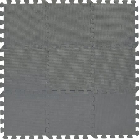 Babydan - Puzzeltegels Concrete 9 St.