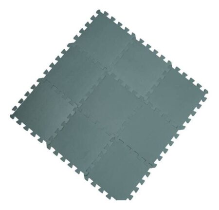 Babydan - Puzzeltegels Dusty Green 9 St.