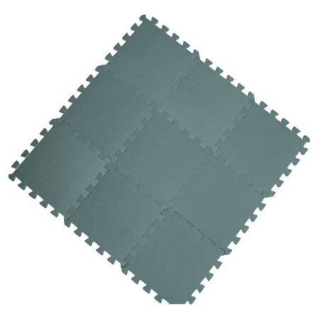 Babydan - Puzzeltegels Dusty Green 9 St.