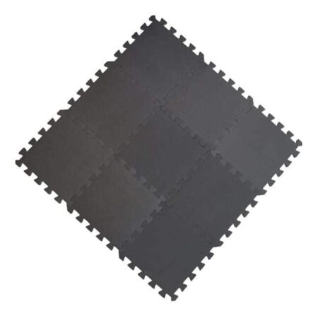 Babydan - Puzzeltegels Dusty Grey 9 St.