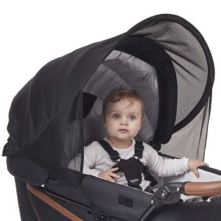 Babydan - Zonnekap Kinderwagen Zwart