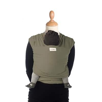 Babylonia Baby Carriers - Draagdoek Tricot Slen Bamboo - Khaki green