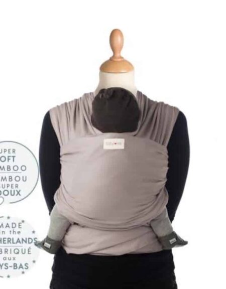 Babylonia baby Carriers - Draagdoek Tricot-Slen Bamboo - Warm Sand - One Size
