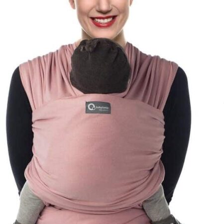 Babylonia baby Carriers - Draagdoek Tricot-Slen Organic - Soft Pink - One Size