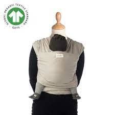 Babylonia baby Carriers - Draagdoek Tricot-Slen Organic - White Pepper (Sable) - One Size