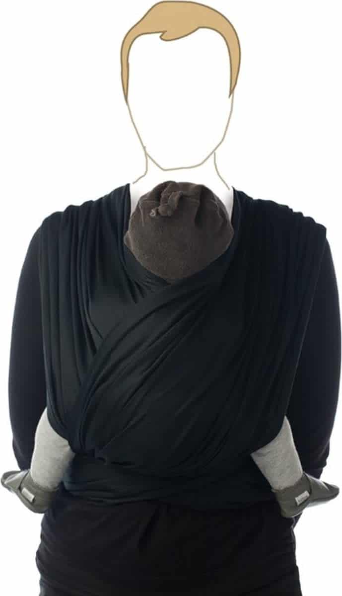 Babylonia baby carriers - BB-slen - Black beans - 420 cm