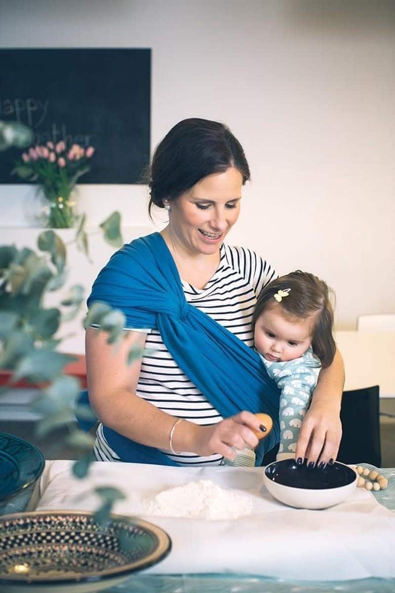 Babylonia baby carriers - BB-slen - Campanula blue - 460 cm