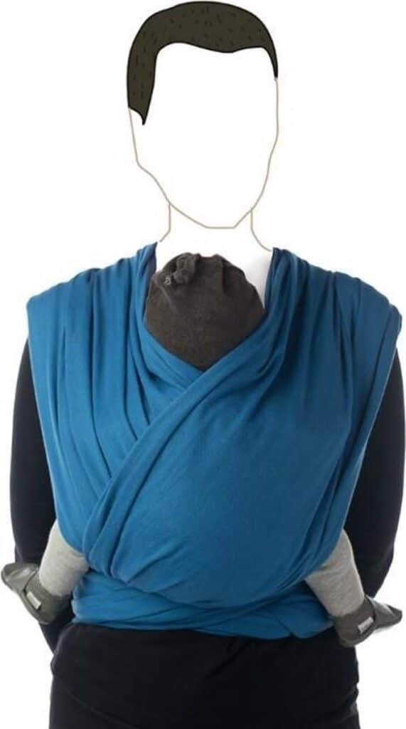 Babylonia baby carriers - BB-slen - Campanula blue - 490 cm